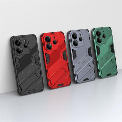 Pro Xiaomi Redmi Note 14 Pouzdro Ochranný Kryt Redmi Note 14 Kryt Armor Silikonový Neviditelný Držák Telefonu Kryt Redmi Note 14 Pouzdro