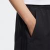 Adidas Mh 1/4 Woven Shorts With Three Stripes Women Bottoms Black FT2879
