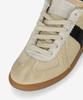 Maison Margiela Vintage Treatment Replica Sneakers - Black:Yellow / S57Ws0505P8153Ha771