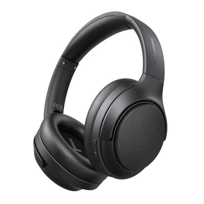 MIATONE Seattle Wireless Hybrid Active Noise Up To Wireless AUX Wired Ambient Sound Capture Deep Headphone Storage Case Up To 60 Hours of 40mm 10mm