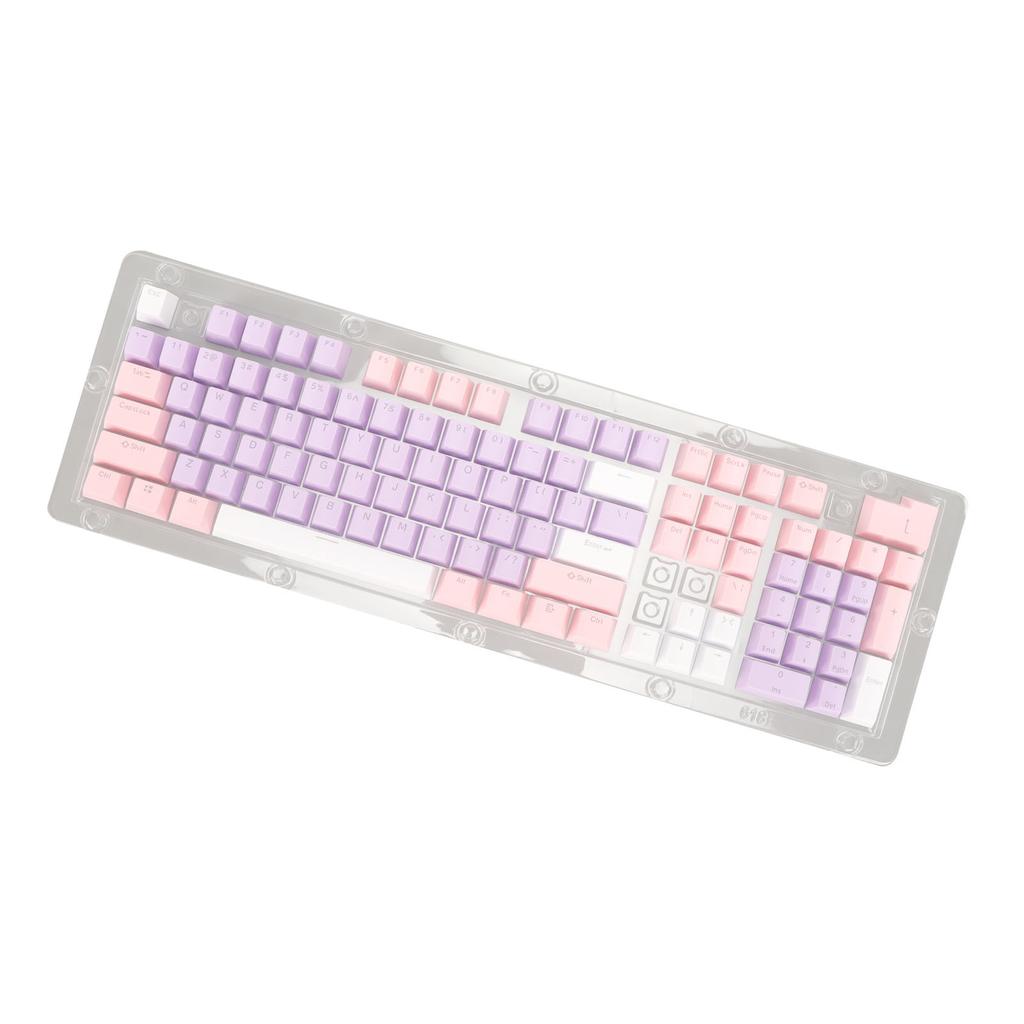 Keyboard Keycaps 108 Keys OEM Height Two Color Injection Molding Ergonomic DIY Mechanical Keyboard