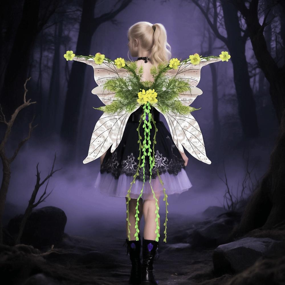 Flower Cosplay Wing Large Cosplay Costumes Simple Butterfly Wing  Party