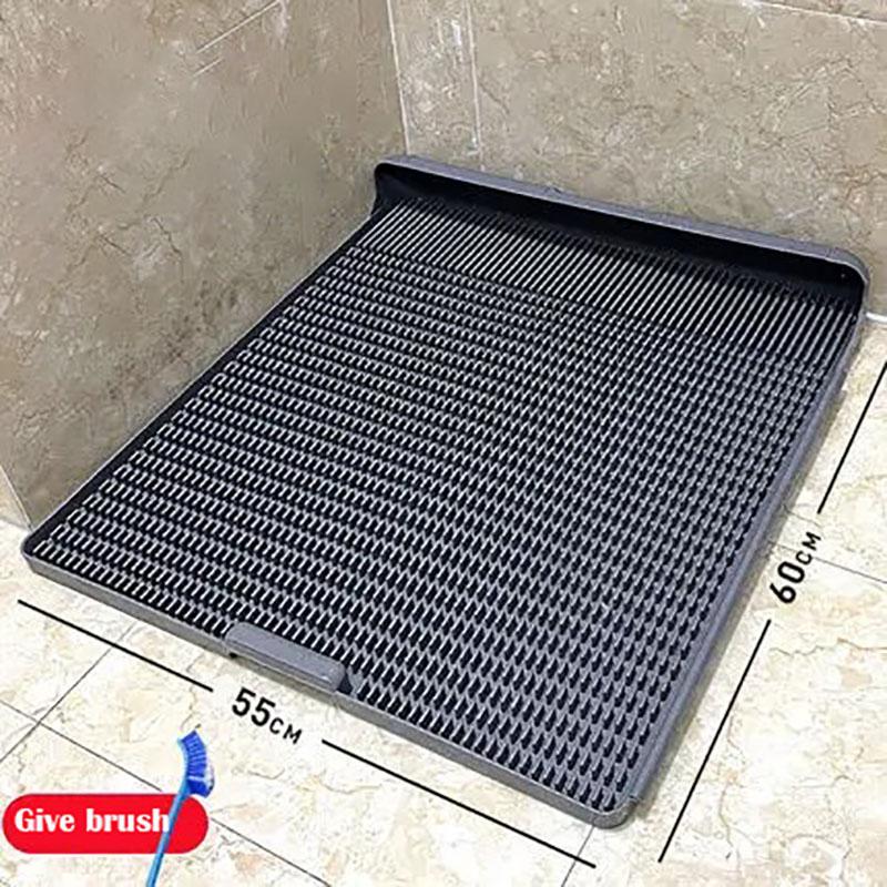 Pet Litter Mat Puppy Spliceable Scraper Toilet Mat Portable Cat Training Supplies Cleaner Dog Paws Bathroom Dog Accessories