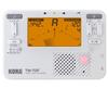Korg WH Tuner Metronome WH Tuner Microphone Set TM-70F + CM-400 (White)