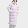 FILA Letter Print Hooded Long Pants Down Jacket Unisex Outerwear Light-Dusty-Pink F51U349902F-PK