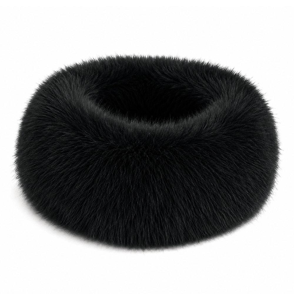 Soft Plush Texture Neck Scarf Solid Neck Wrap New Plush Neck Muffler Winter Accessory