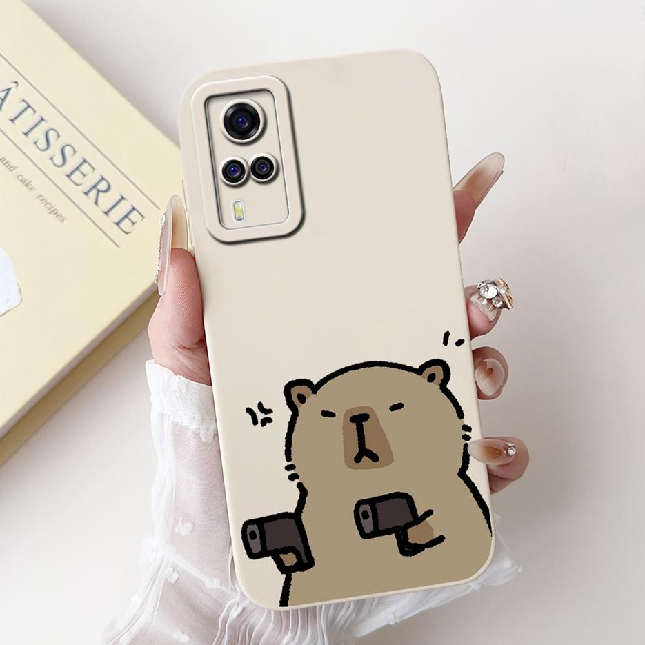 

For Vivo Y31 Case Vivo Y51 2020 V2030 Cute Dog Cartoon Phone Case For Vivo Y53s 4G VivoY33 V2057 Vivo Y31 Y51 Soft Covers Fundas Vivo Y53s 4G