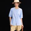Wudao Women's Sophisticated Commuter Mid-Sleeve Shirt