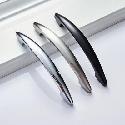 Multifunctional Bright Chrome Handles Furniture Drawer Pull Handles Furniture Handle  Wardrobe