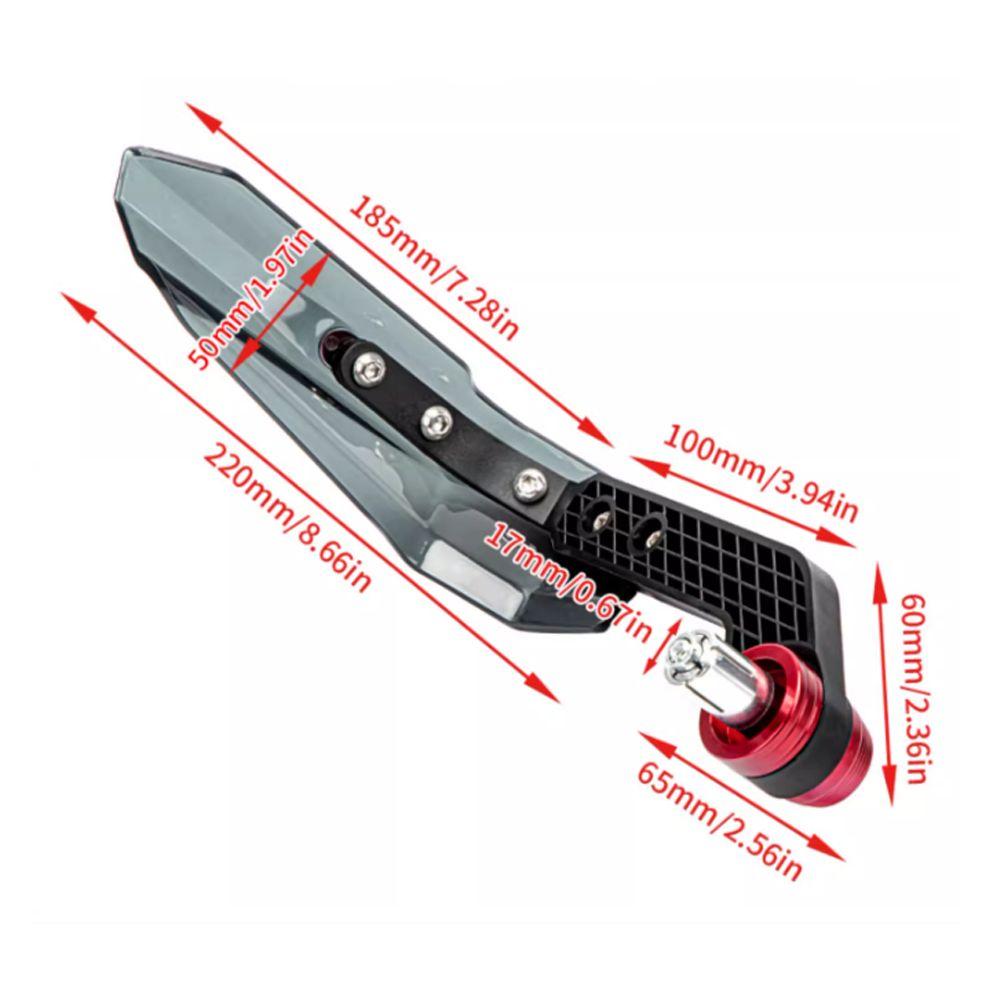 Windproof Handlebar Protectors 7 Colors Brake Lever Guard  For Motorcycle Scooter Mountain E-Bike