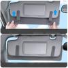 Auto-Sonnenschutz-Verlängerung - UV-Schutz, Blendschutz, Verstellbare hintere Klemme, Premium-Kunstleder, Fahrzeuginnenraumzubehör