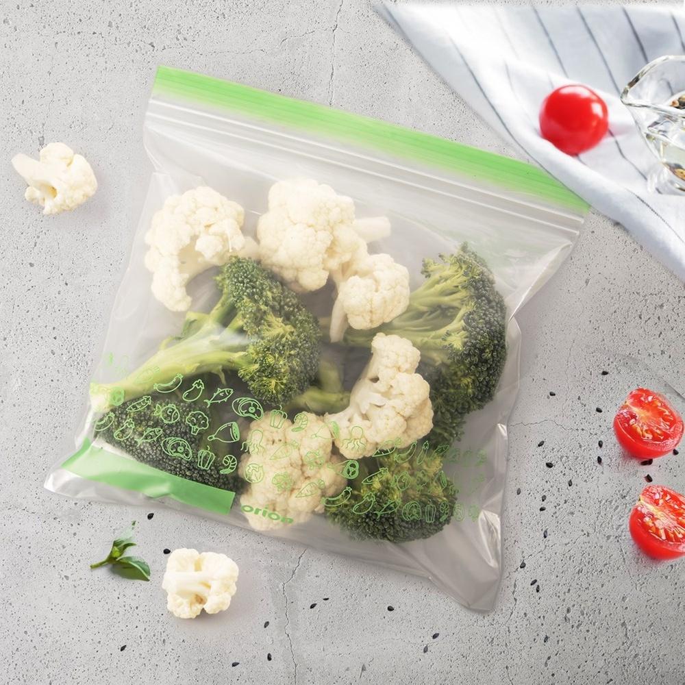 Ziplock food bags 25x24 cm 25 pcs.