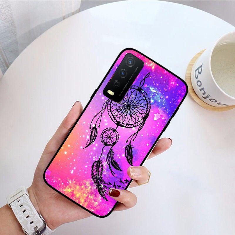 

Синий Ловец снов Ловец снов Чехол для телефона для vivo Y31 Y30 Y33S Y11S Y12S Y17 Y20 Y21S Y1S Y53S Y15 Y19 Y91C V23 Чехлы coque VIVO Y33S 4G