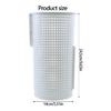 Premium Weatherproof Swimming Pool Pump Basket Replacement 14x24.50cm ABS Construction Great For Enhances Durability
