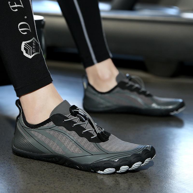 Sapatos Hidrofílicos Unisex para Exterior para Caminhada, Natação e Fitness Amortecedores Multifuncionais Malha Respirável Tênis Modernos Novo Design