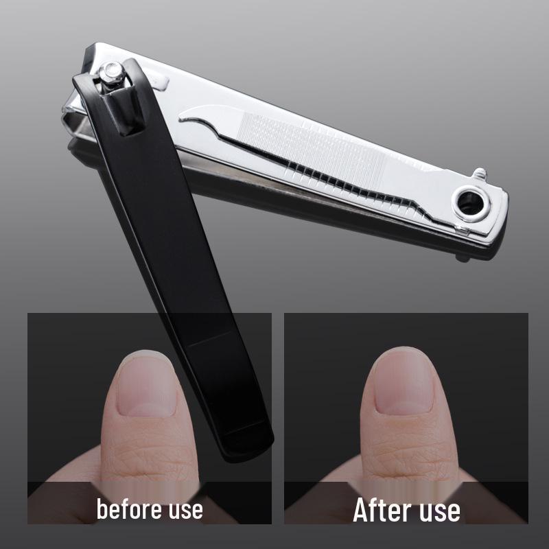 Carbon Steel Toenail Clippers & File Set