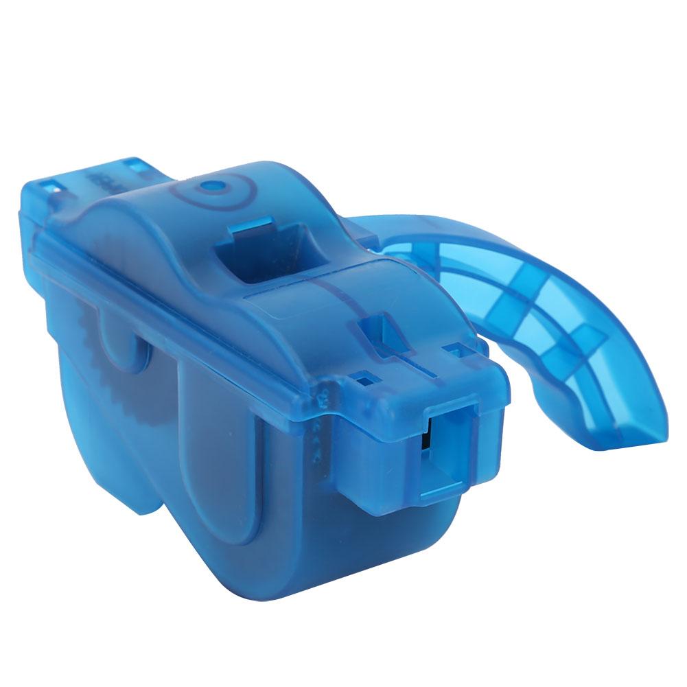Plastic Blue Black Lightweight Portable Mountain Bike Chain Washer Cleaning Brush Handle KitBike Chain Washer