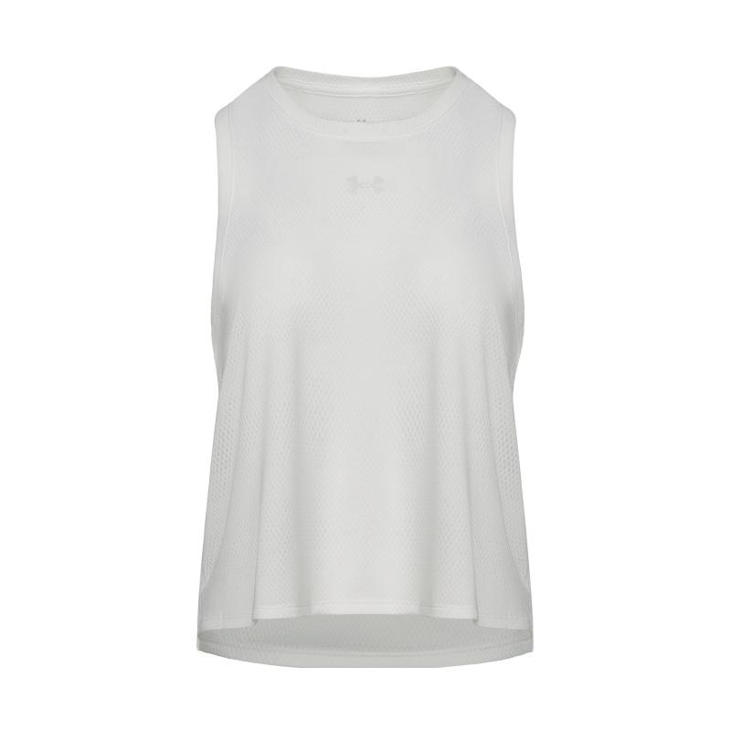 

Under Armour Velociti Jacquard Texture Loose Lightweight Comfortable Breathable Sports Tank Top Women tops 6009541-100 XL