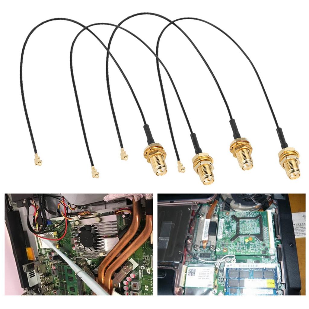 4PCS Wireless M.2 NGFF Network Card Cable for Intel 9260NGW  7265AC 9650AC  BCM94360