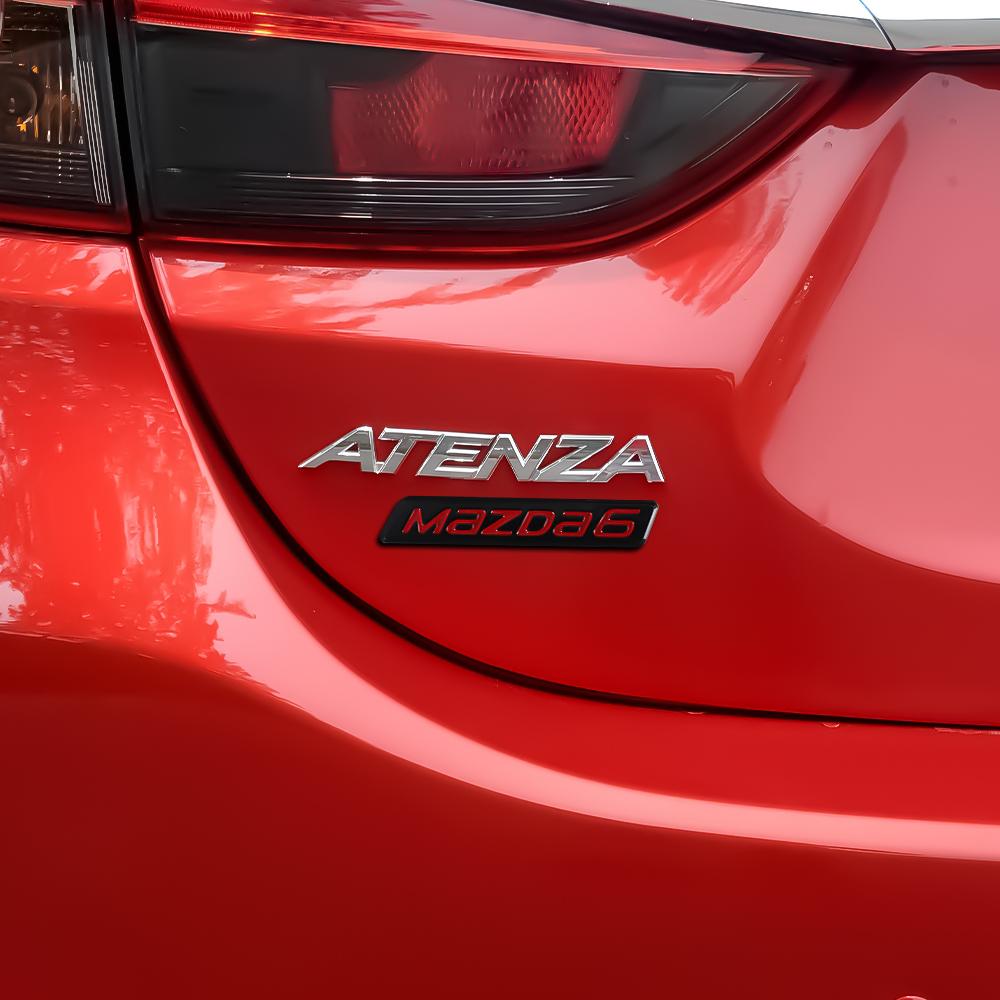 3D ABS Skyactiv Amblemi Stylingli Araba Yan Çamurluk Gövde Dekorasyon Etiketi Çıkartması Mazda 2 3 5 6 Axela Atenza Speed 6 CX-3 CX-4 İçin