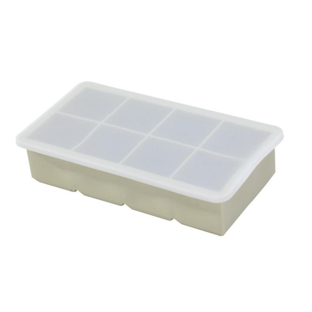 6/8 Grids Large  Ice Cube Tray Silicone Square Ice Mold Food Grade Ice Cube Maker  Kitchen Gadgets