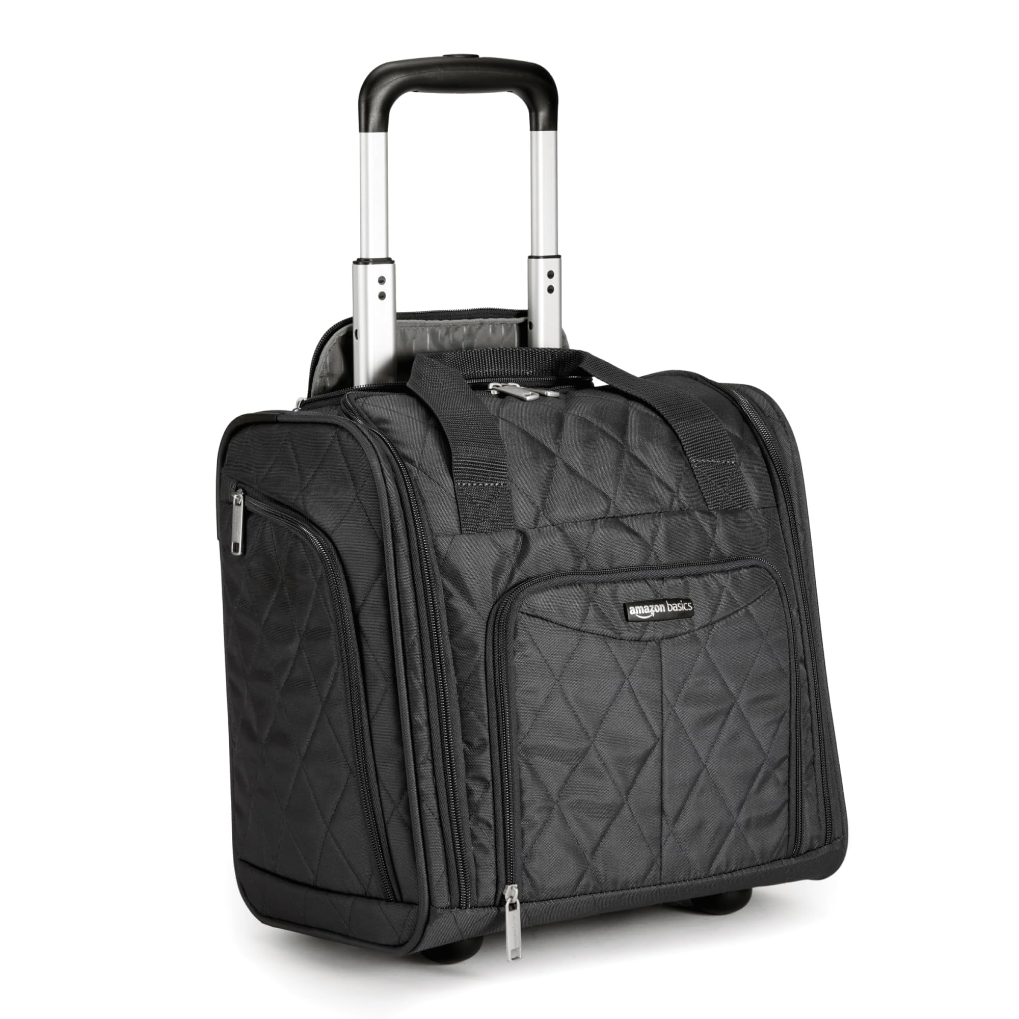 

Amazon Basic Carry Bag, Under-Seat, Black Quilted, One Size