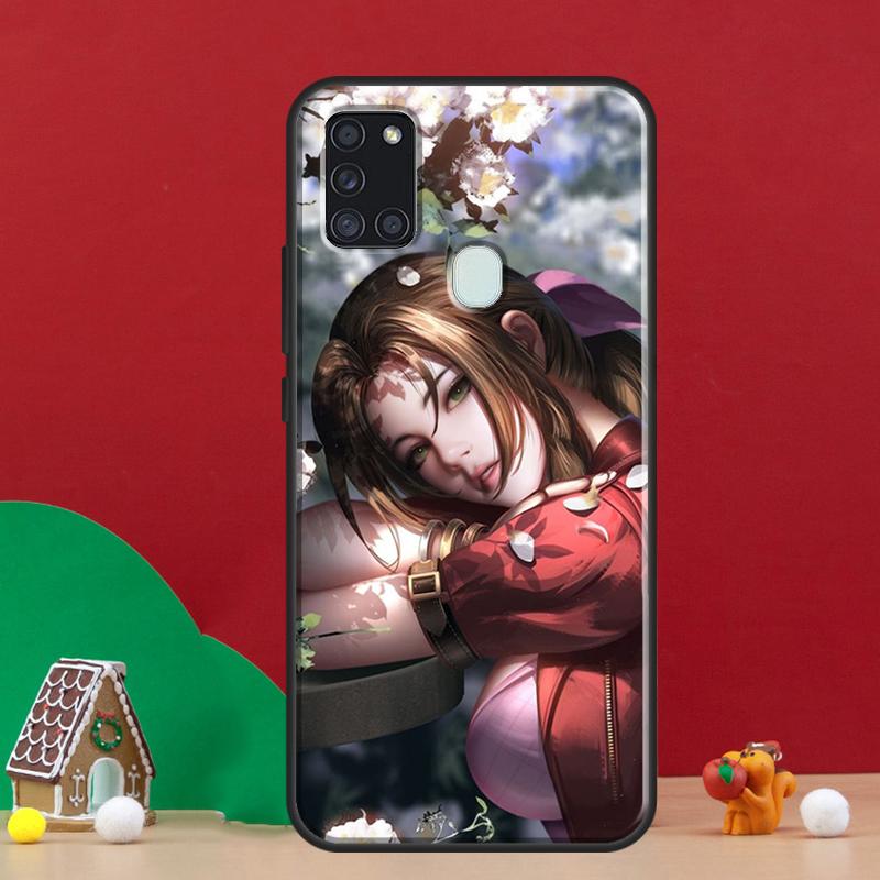 Aerith Gainsborough Final Fantasy Case For Samsung Galaxy A54 A34 A14 A51 A71 A50 A52S A12 A22 A32 A52 A53 A33 A13 Cover Coque