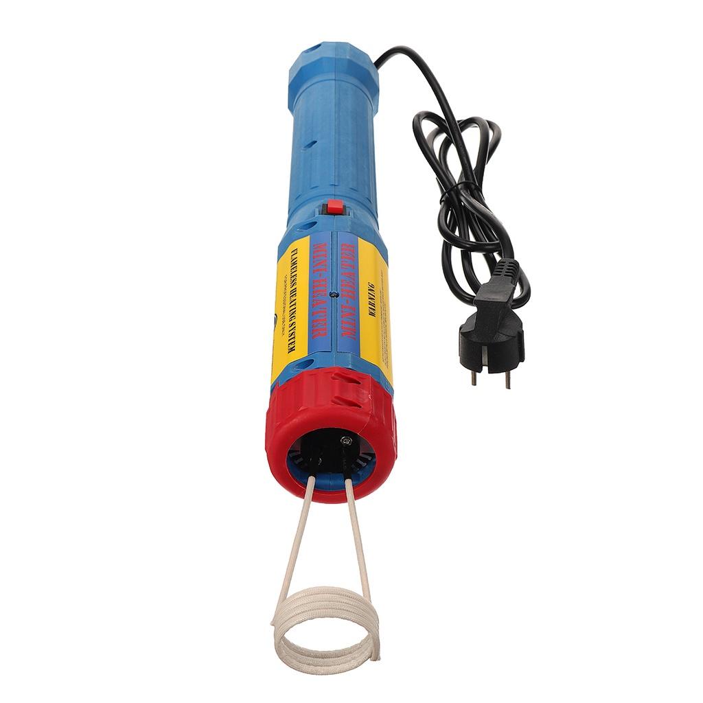 Flameless Mini Induction Heater With Coil Kits Head Rotatable Bolt Remover Upgraded Magnetic Induction 8PC 1100W