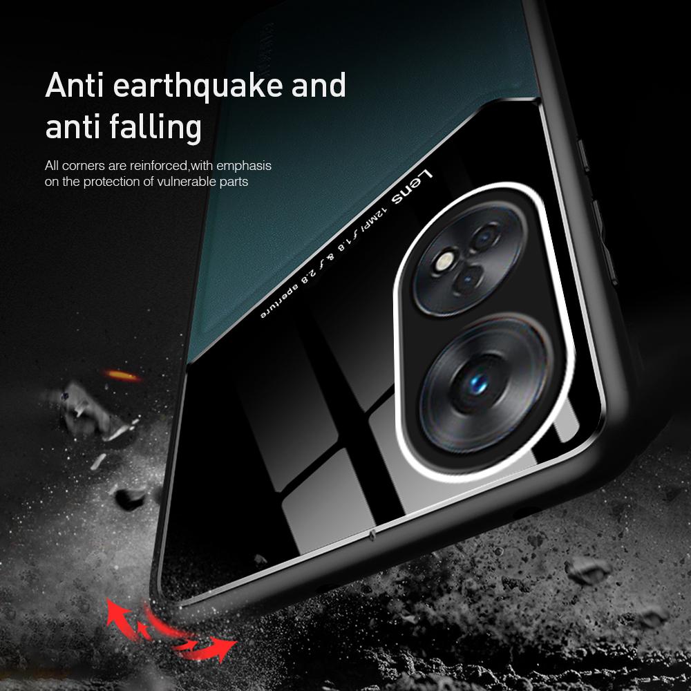 Magnetische Saug-Halter-Hülle für OPPO A60 A79 5G A98 A78 A58 A38 A18 A57 A57S A17 A96 A76 A16 Schutzhülle Coque Funda Capa