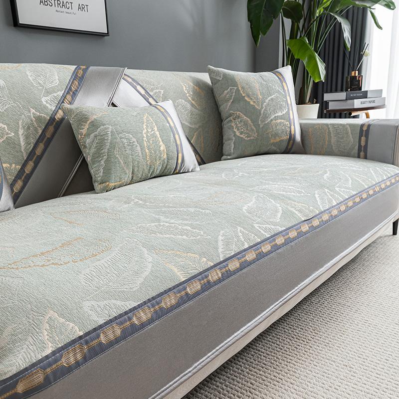 

Осенний дом Нескользящие цветы Диван Подушка Чехлы для дивана Коврик Синель Чехол Funda Диван Коврик 70X70cm 1pc