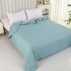 Skin-Friendly Cotton Quilt: Double-Sided, Washable Summer & Autumn Blanket