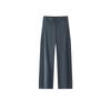 Semir Women's Half Elastic Waist Split Wide-Leg Casual Pants