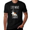 Funny I Do What I Want Bernese Mountain Dog Tshirt Sports Casual Breathable Tee Shirt