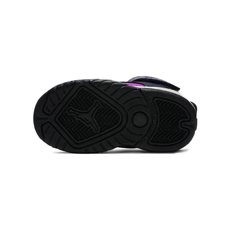 Jordan Lift Off Tênis de Basquete Vintage Confortáveis de Cano Alto Azul Roxo para Bebês e Crianças Pequenas AV1244-406