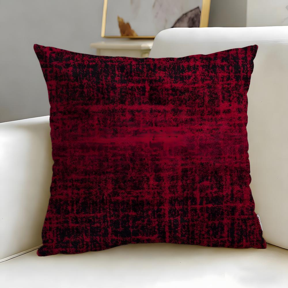 Leopard print pattern Cushion Cover Soft  EasyWash Pillow Case  Versatile for Couch Bed Travel and Office