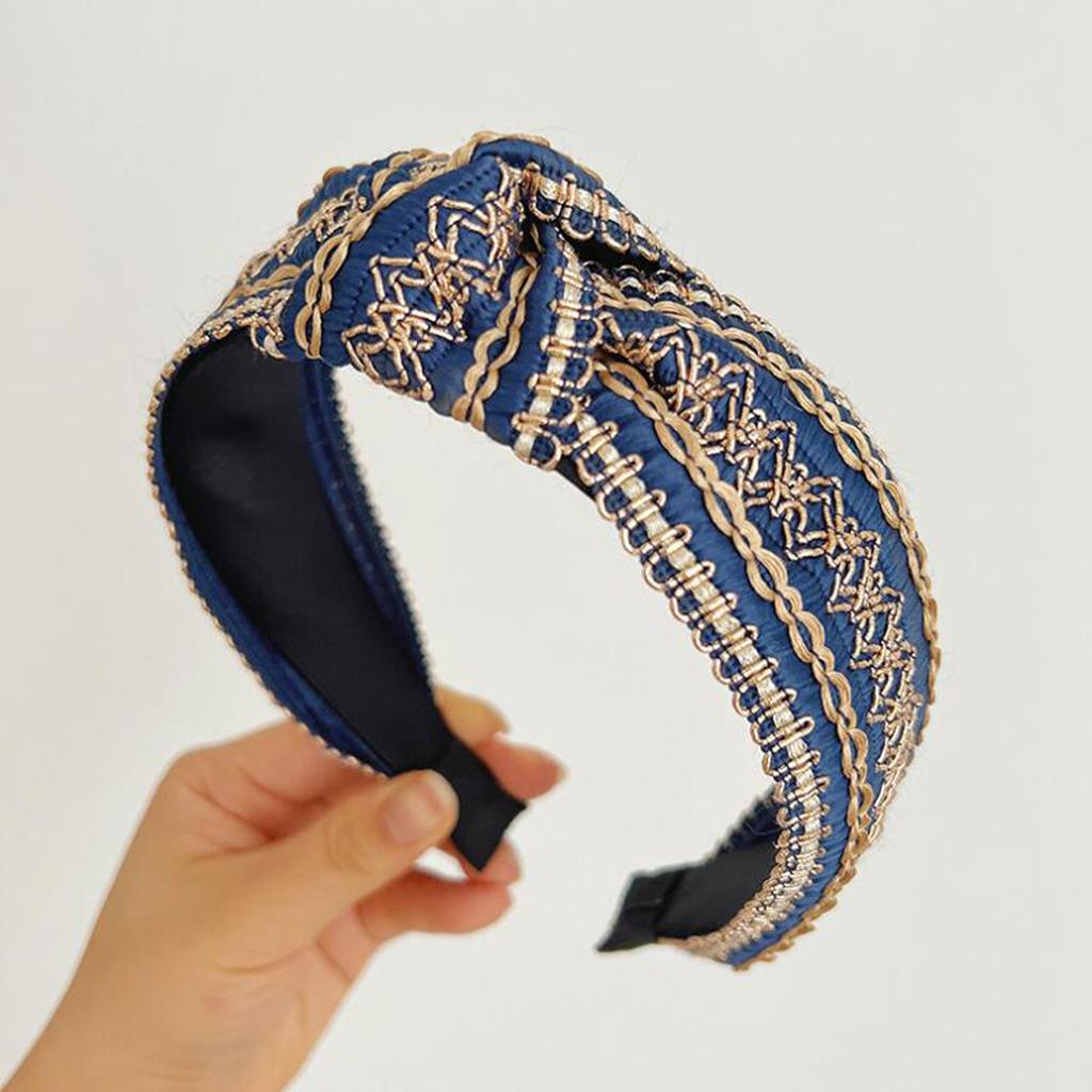 PROLY New Fashion Hairband For Women Vintage Headwear Striated Bohemia Headband Adult Hair Accessories