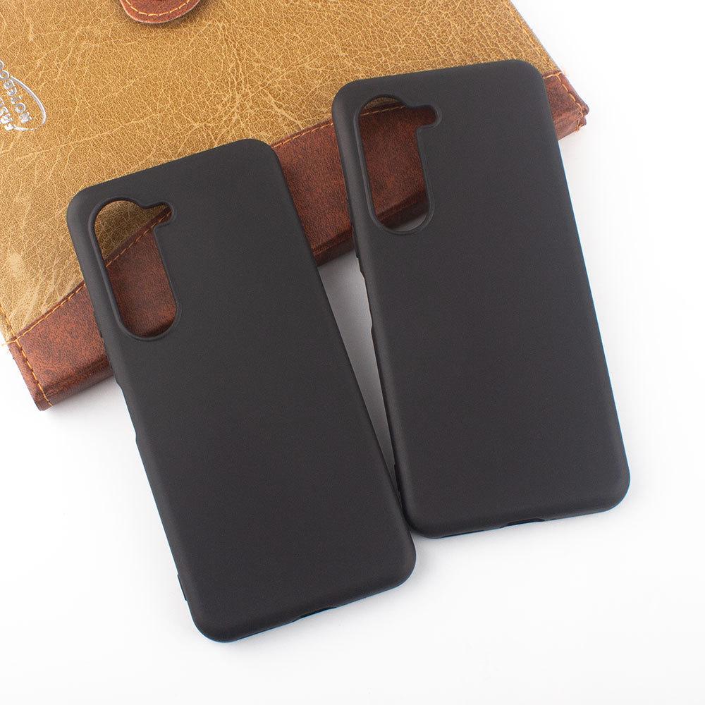 Fujitsu F-51F Black TPU Matte Soft Protective Phone Case Cover