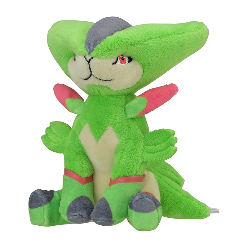 

Pokémon Center Original 640 Plush Toy Pokémon fit Virizion 13 x 10.5 x 9 (H x W x D: cm)