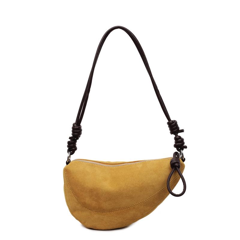 

2025 Women s Retro Dumpling Bag – Large Capacity, Niche Autumn/Winter Design