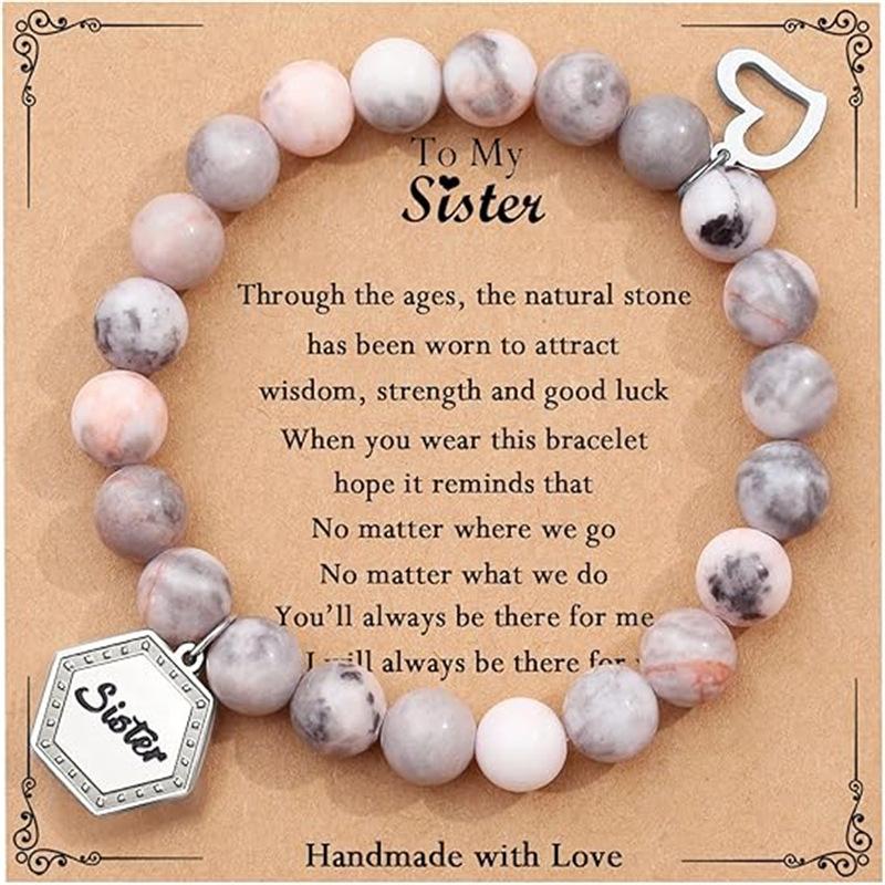JYL TS Bracelet Ladies Elastic  Heart Charm Festival Gift Attracts Love & Joy