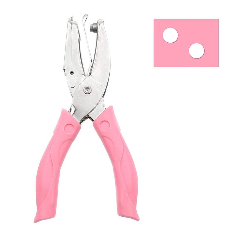 Handheld Hole Paper Punch Various Shapes Hole Single Hole Puncher