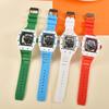 New hollowed-out personalized tiger head watch ceramic oil mechanical position unisex watch