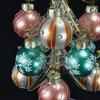 Four Cart Cute Handmade Glass Crafts [Pastel Tree] X 6-Piece Set