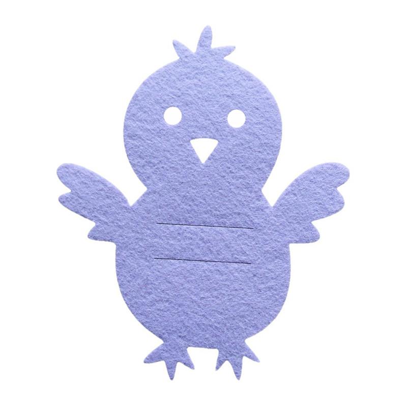 4Pcs Easter Knife Fork Holder Tableware Bag Non-woven Chick Rabbit Cutlery Bag Organizer Easter Bunny Party Supplies Home Decor