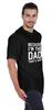 Inkmeso Men  s Graphic Printed   Because I'm The Dad That's Why   Novelty Sarcastic Tshirt Crew Neck Tee For