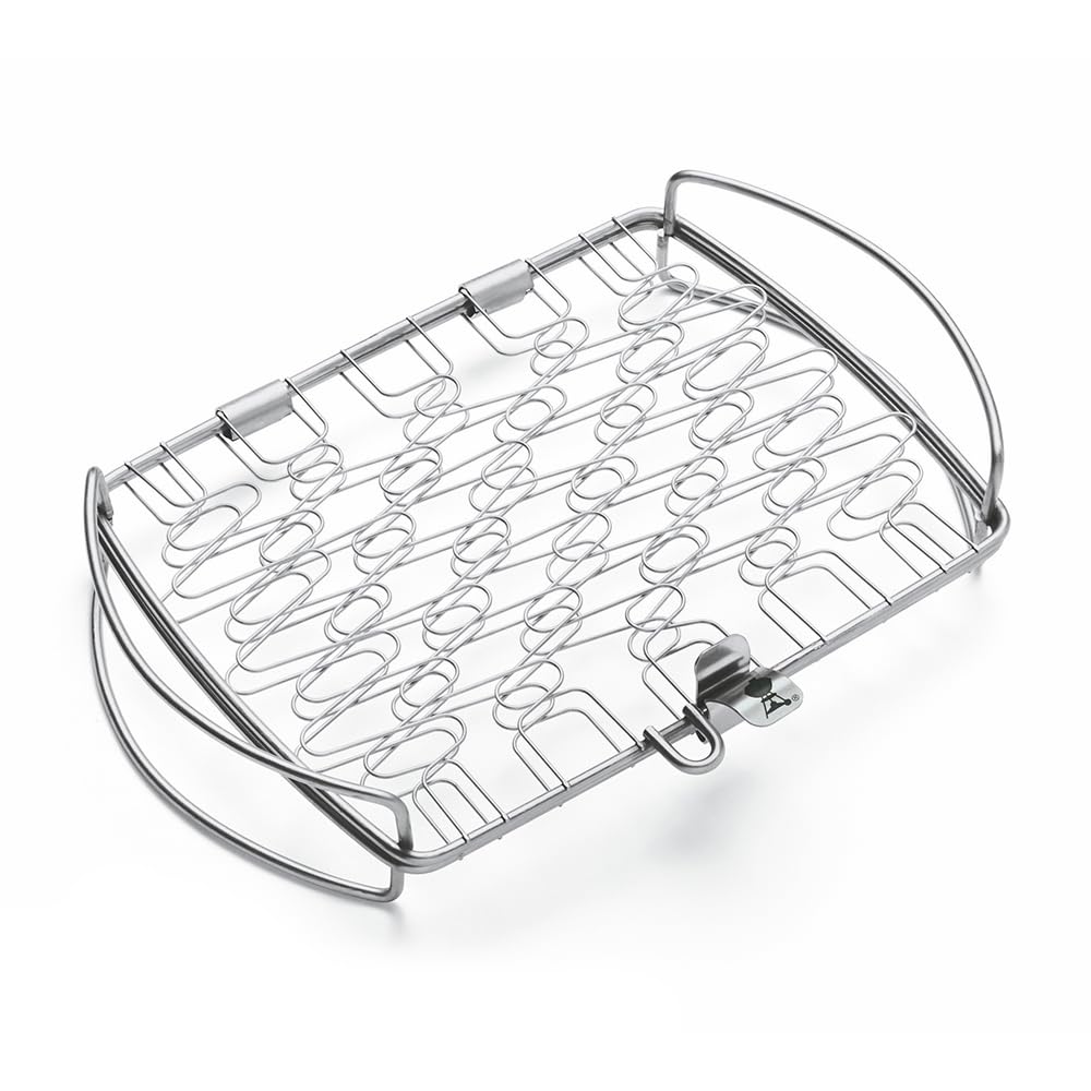 

Weber BBQ Grill with Small Fish Basket (6470) [Official Japanese Product with 2-Year Warranty]
