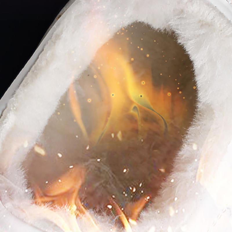 Zimní pánské teplé sametové vycpané bavlněné boty Trendy tenisky Studentská obuv pro volný čas