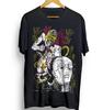 T-shirt Noir Bizarre Anime Made In Heaven Taille S 4XL