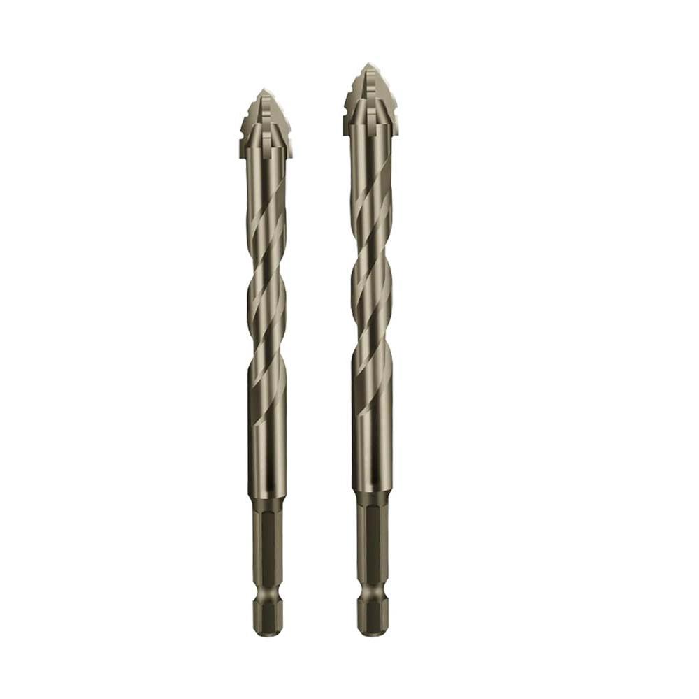 

4/5/6 шт. Четырехзубчатое пилообразное эксцентриковое сверло Cozy Hoome Эффективные сверла 2Pcs(6/8mm)