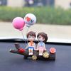 New Cute Couples Car Ornaments Tree Branch Figure Figurines Decorations Automotive Interior Dashboard Decor Accessories